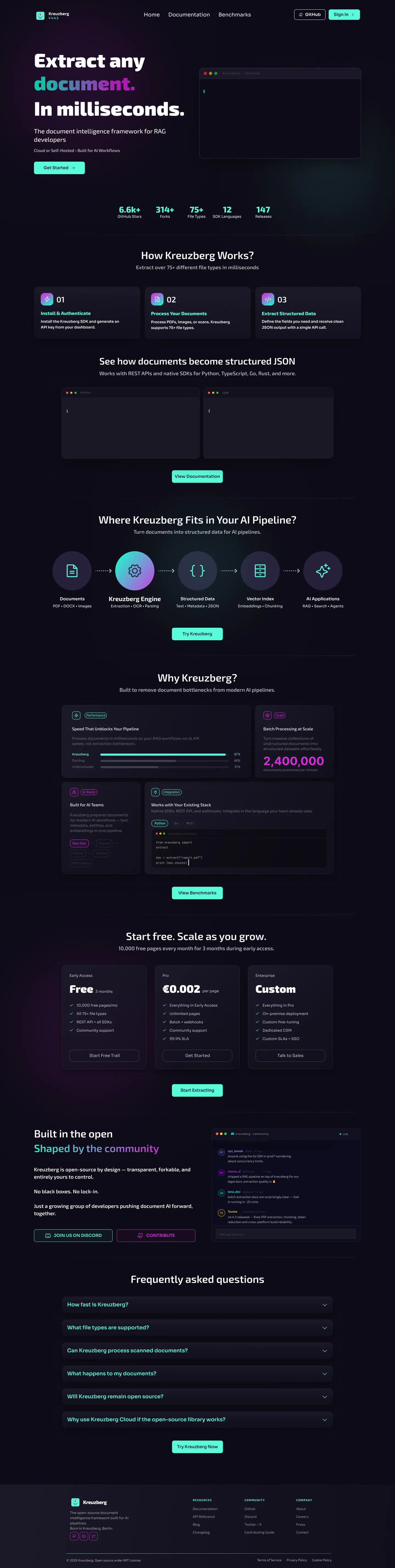 Hi-fi landing page