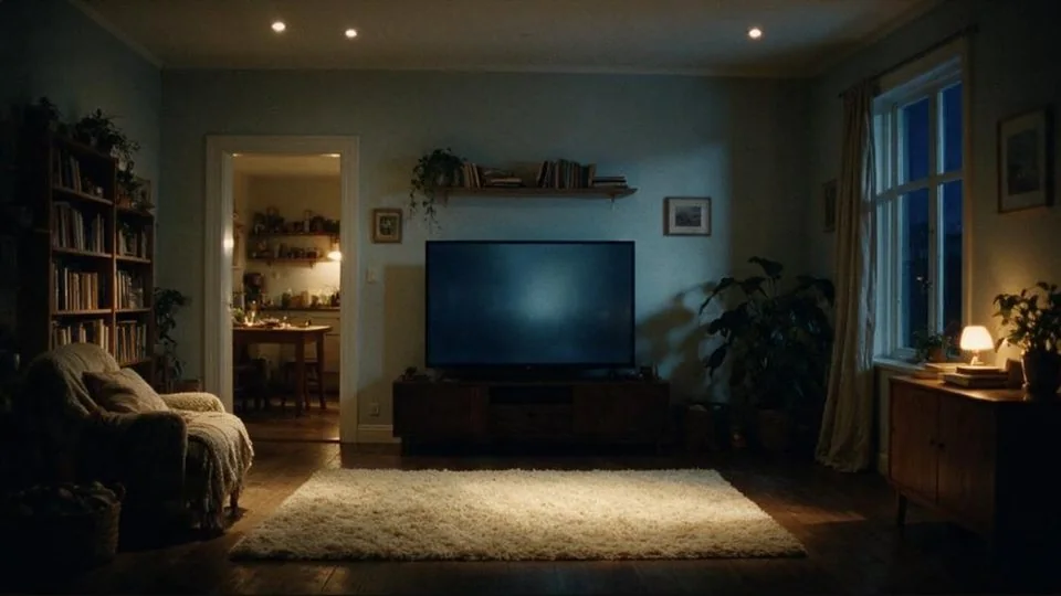 Before: the living room